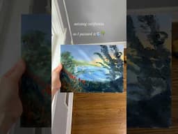 California coast oil painting