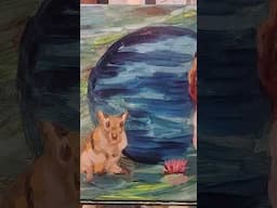 Best Pets for Pisces Painting Process
