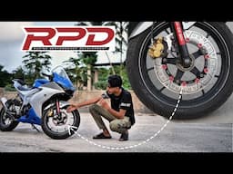 R15 আর GSXR এর জন্য নতুন RPD 320mm disc plates. || BIKE Lover Bachelor ||