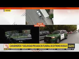 Una carroza Maserati y amplio anillo de seguridad: el funeral de líder narco asesinado en Quilicura
