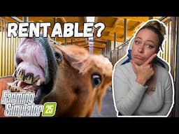 UNE PENSION POUR CHEVAUX C'EST RENTABLE ? SUR FARMING SIMULATOR 25 - Partie 3-