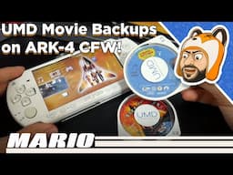 How to Backup & Play PSP UMD Movies with ARK-4!