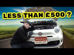 FIAT DEALERSHIP WANTED £1500 FOR PARTS - CAN I FIX IT FOR LESS THAN £500 ?