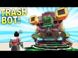 They Built a TRASHBOT BOSS FIGHT in Scrap Mechanic!