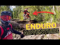 ADVENTURE Rider attempts ENDURO | Will he make it?