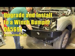 Install Winch Bumper DA5691on a Land Rover LR3 2005-2009