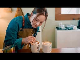 나와 함께 일해요! | 미국 감성 cafe vlog