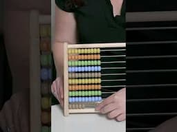 Early math exercises on the abacus for 4 & 5-year-olds!