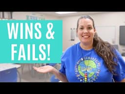 Classroom Wins & Fails: What I'll Keep & Toss Next Year!