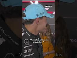 Russell tacle Verstappen 😆 #F1 #CanadianGP