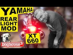 Finishing The XT660 Tail Tidy