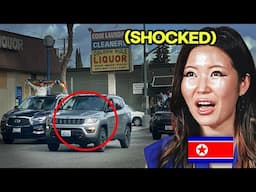 North Korean Girl SHOCKED on USA Streets for the FIRST Time!