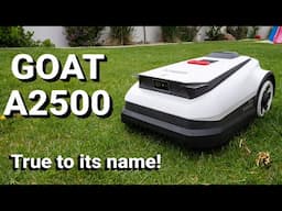 ECOVACS GOAT A2500 Brings Next Level Robot Lawn Mowing