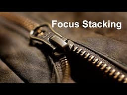 Focus stacking macro photography
