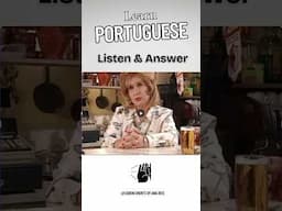 Learn Portuguese with Movie Clips Title: "Café da esquina" #27 | #learnportuguese #shorts