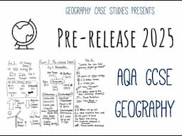 AQA GCSE Geography Paper 3 Pre Release 2025 Energy in the UK + Morecambe  Bay Tidal Gateway Project.