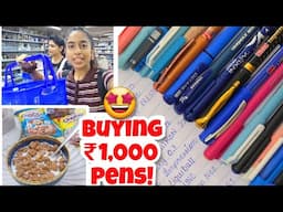 Buying ₹1,000 Pens!😱🛍🎀 | Riya's Amazing World