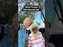 Black People With Blonde Hair! 🇸🇧 #solomonislands #solomon #honiara #black #blonde #viral #fyp
