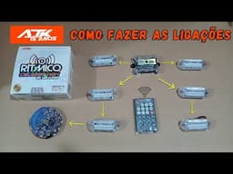 🟠Central STROBO + VU da AJK - COMO LIGAR a Central Rítmico Celebration AJK - Central AJK Celebration