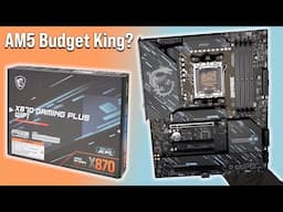 MSI X870 Gaming Plus WiFi Unboxing – Ryzen 9000 Budget AM5 Motherboard!