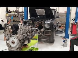 G63 2020 with 109k km check up (part 1)