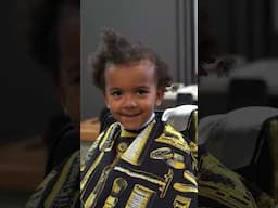 3 Year Old Gets The Big Chop