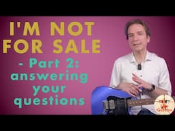 I'm not for sale - part 2: Is AI training = to human training? Is ChatGP = to UDIO and SUNO?