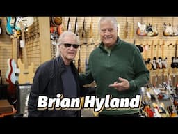 Brian Hyland visits Norman's Rare Guitars