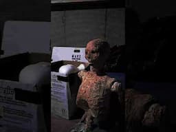 TRAPPED IN BASEMENT! (Ft. Skelechan) #shorts #horror