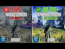 Elden Ring Nightreign - Best PC SETTINGS to BOOST FPS, Fix Lags & Stutter on ANY PC📈