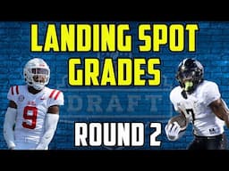 Round 2 Rookie LANDING SPOT Grades | 2025 Dynasty Fantasy Football