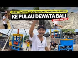 [SENIN, 9 JUNI 2025] Stok Paving Meninggi Bak Candi & Ada Pemberangkatan Ke Pulau Bali