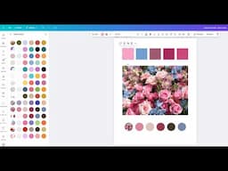 The best color tools in Canva for quickly creating color palettes
