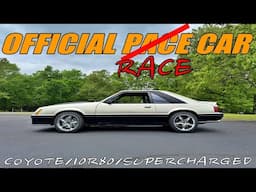 1979 Pace Car fox body, rocking a BRAND NEW SUPERCHARGED COYOTE!