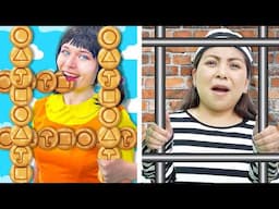 Squid Game Doll in Jail | Crazy & Funny Popular Vs Unpopular in Prison by Crafty Hacks