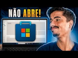 MICROSOFT STORE NÃO ABRE ou NÃO FUNCIONA no PC ou NOTEBOOK? APRENDA RESOLVER em 2025!
