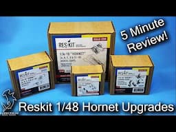 Reskit F-18 upgrades for the Kinetic Family of Legacy Hornets | 5 Minute Review
