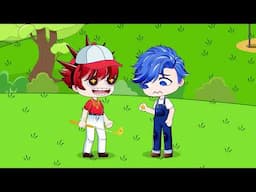 Anna! Learns to Swim with Raddy & Oren - Anna & Alex Love Story | Gacha Life | Rainbow Z Multiverse