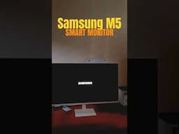Samsung M5 smart monitor #samsung #smartmonitor #m5