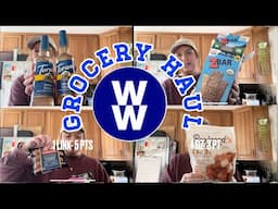 SMALL GROCERY HAUL | WALMART-SAMS CLUB | WEIGHT WATCHERS