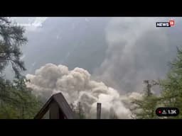 Glacier collapsed buried Switzerland town