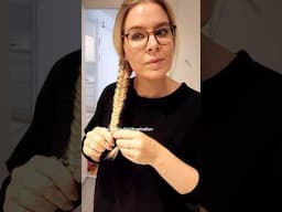 This braid takes forever to do!