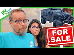 We need money so we’re selling our custom Wells Jeep