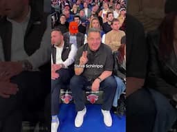 look at all the friends courtside at the garden 👀 #knicks #nba #basketballshorts #celebrities