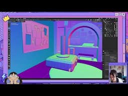 Making a 3D Background for the first time in Blender