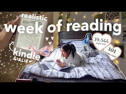 what i read in a week as a kindle girlie 🎀