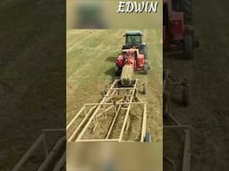 Small Bale Hay Accumulator