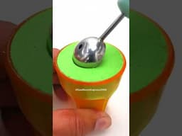 ASMR Satisfying and Relaxing Kinetic Sand Scooping 1381 #shorts
