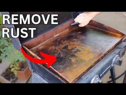 How To Clean a Rusty Blackstone