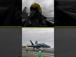 Split-Second Precision: Duel View of a Historic Blue Angels Landing